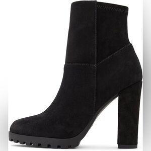 ALDO Women's Tianah Ankle Boot Booties Leather Classic Sexy‎ Size 6.5 Heels